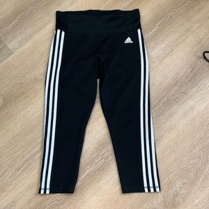 Adidas black leggings/joggers